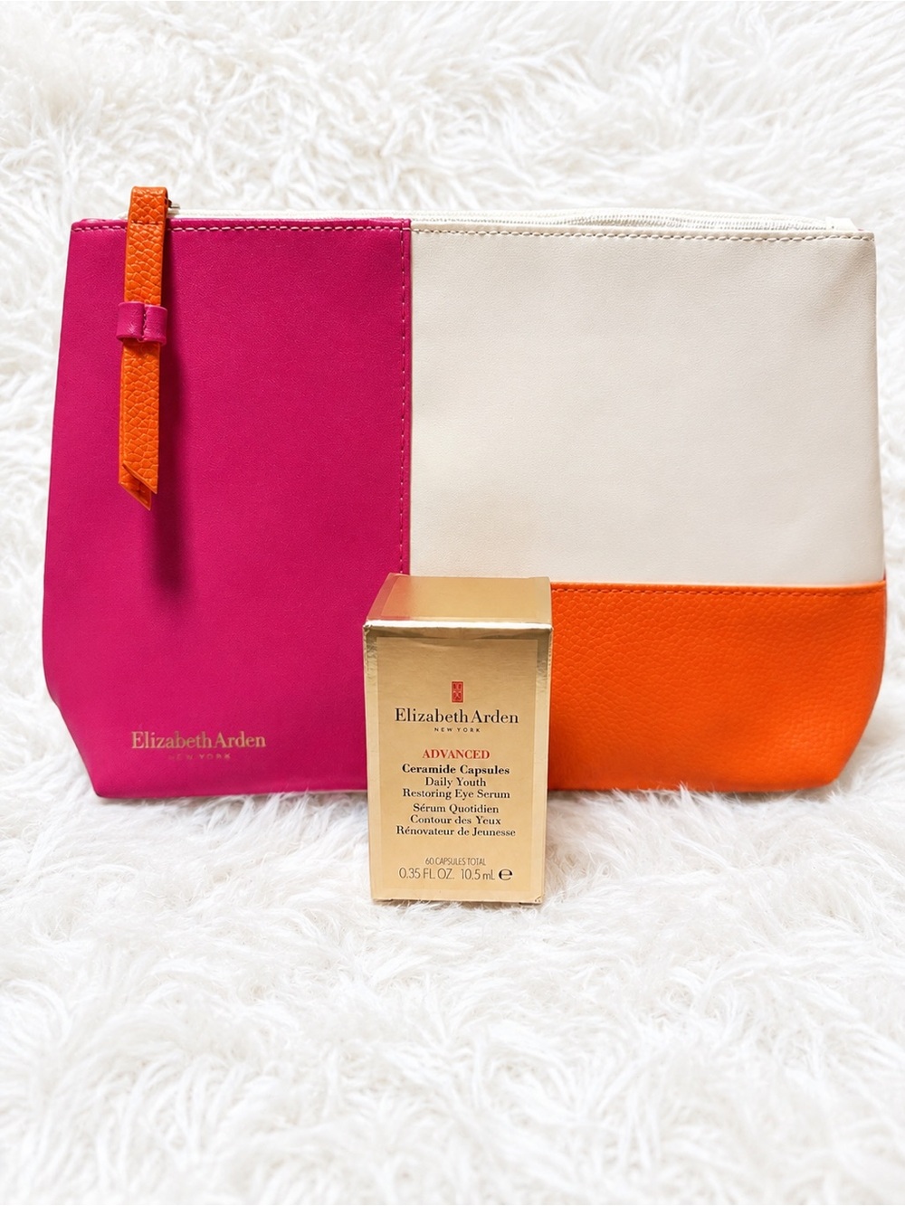 Elizabeth Arden Advanced Ceramide Capsules Eye Serum and Pouch